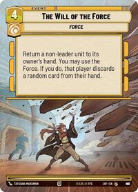 The Will of the Force (Hyperspace Foil) (967) [Legends of the Force]