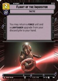 Flight of the Inquisitor (Hyperspace Foil) (980) [Legends of the Force]