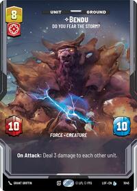 Bendu - Do You Fear the Storm? (Prestige) (1045) [Legends of the Force]