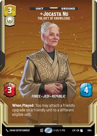 Jocasta Nu - The Gift of Knowledge (Prestige Foil) (1084) [Legends of the Force]