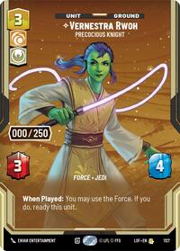 Vernestra Rwoh - Precocious Knight (Serialized) (1127) [Legends of the Force]