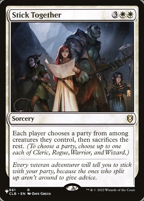 Stick Together (CLB-661) [The List]