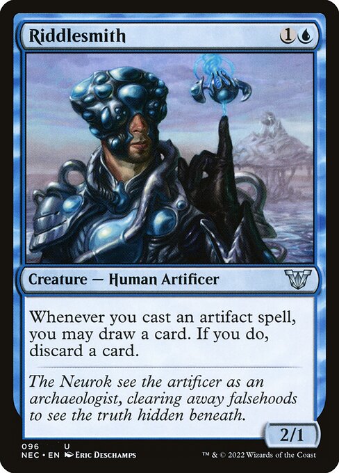 Riddlesmith (96) [Neon Dynasty Commander]