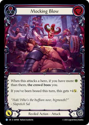Mocking Blow (Red) (SUP090) [Super Slam]