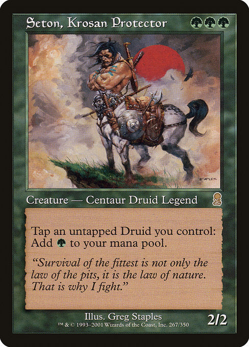 Seton, Krosan Protector (267) [Odyssey]