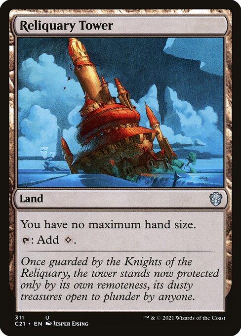 Reliquary Tower (311) [Commander 2021]