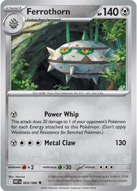 Ferrothorn (069/086) [SV: White Flare]