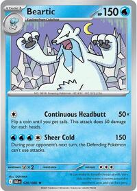 Beartic (029/086) [SV: Black Bolt]