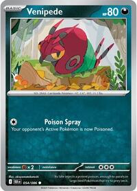 Venipede (054/086) [SV: Black Bolt]
