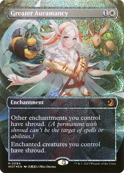 Greater Auramancy (84) [Wilds of Eldraine: Enchanting Tales] [Borderless]