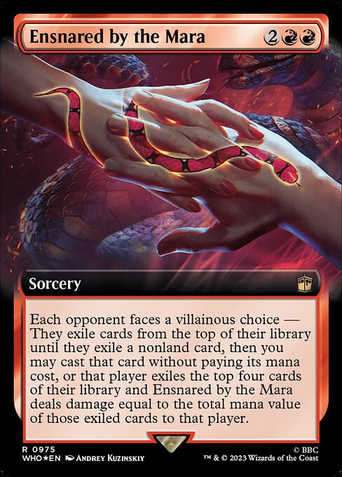 Ensnared by the Mara (975) [Doctor Who] [Extended Art]
