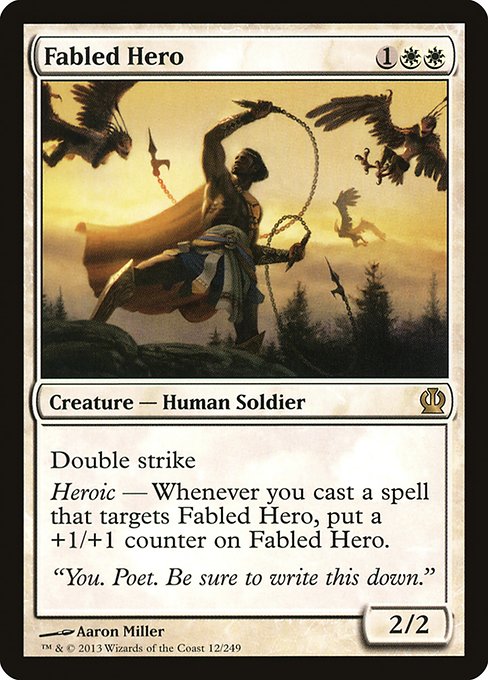 Fabled Hero (12) [Theros]
