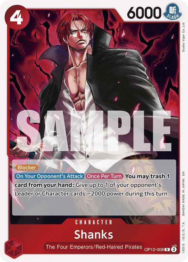Shanks (008) (OP12-008) [Legacy of the Master]