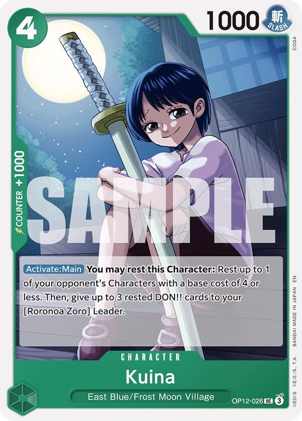 Kuina (OP12-026) [Legacy of the Master]