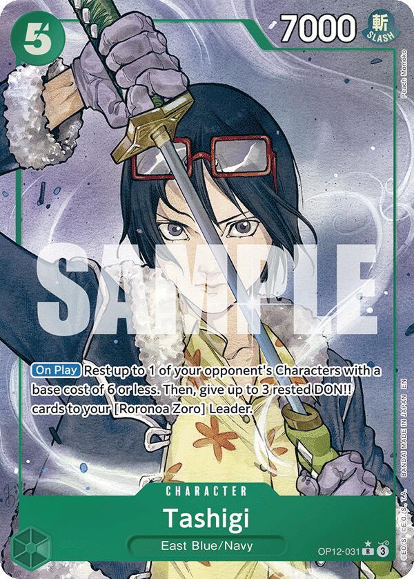 Tashigi (Alternate Art) (OP12-031) [Legacy of the Master]