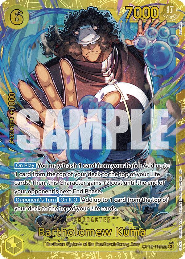 Bartholomew Kuma (OP12-119) [Legacy of the Master]