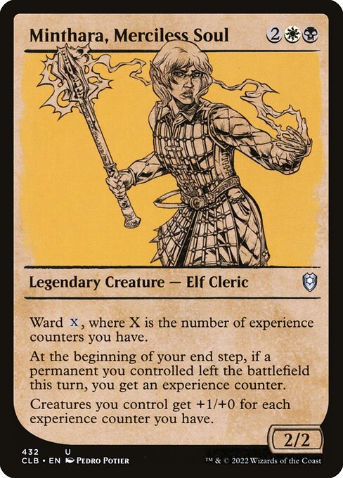 Minthara, Merciless Soul (432) [Commander Legends: Battle for Baldur's Gate] [Showcase]