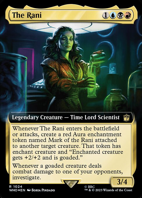 The Rani (1024) [Doctor Who] [Extended Art]