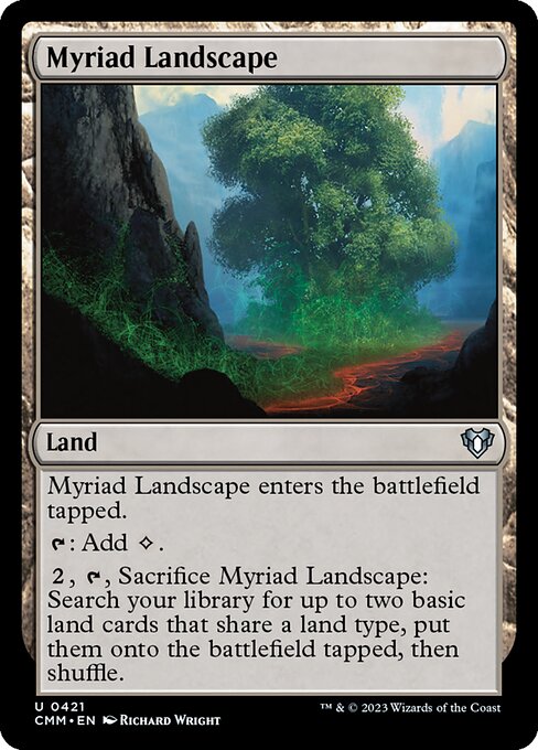 Myriad Landscape (421) [Commander Masters]