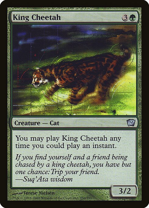 King Cheetah (250★) [Ninth Edition]