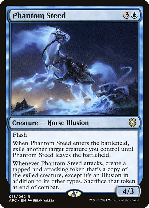Phantom Steed (18) [Forgotten Realms Commander]