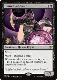 Sunset Saboteur (116) [Prerelease Cards]