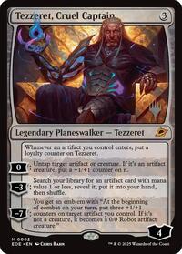 Tezzeret, Cruel Captain (2) [Edge of Eternities Promos]