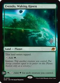 Evendo, Waking Haven (253) [Edge of Eternities Promos]