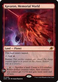 Kavaron, Memorial World (255) [Edge of Eternities Promos]
