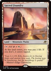 Sacred Foundry (256) [Edge of Eternities Promos]