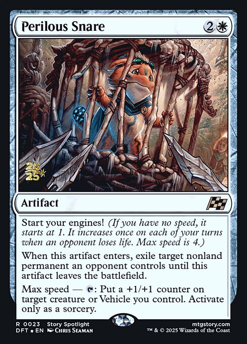 Perilous Snare (23s) [Aetherdrift Promos]