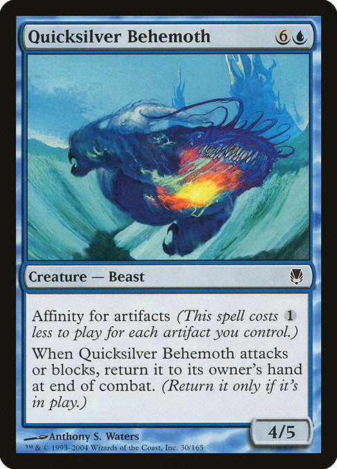 Quicksilver Behemoth (30) [Darksteel]