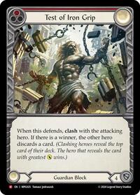 Test of Iron Grip (MPG025) [Mastery Pack Guardian]