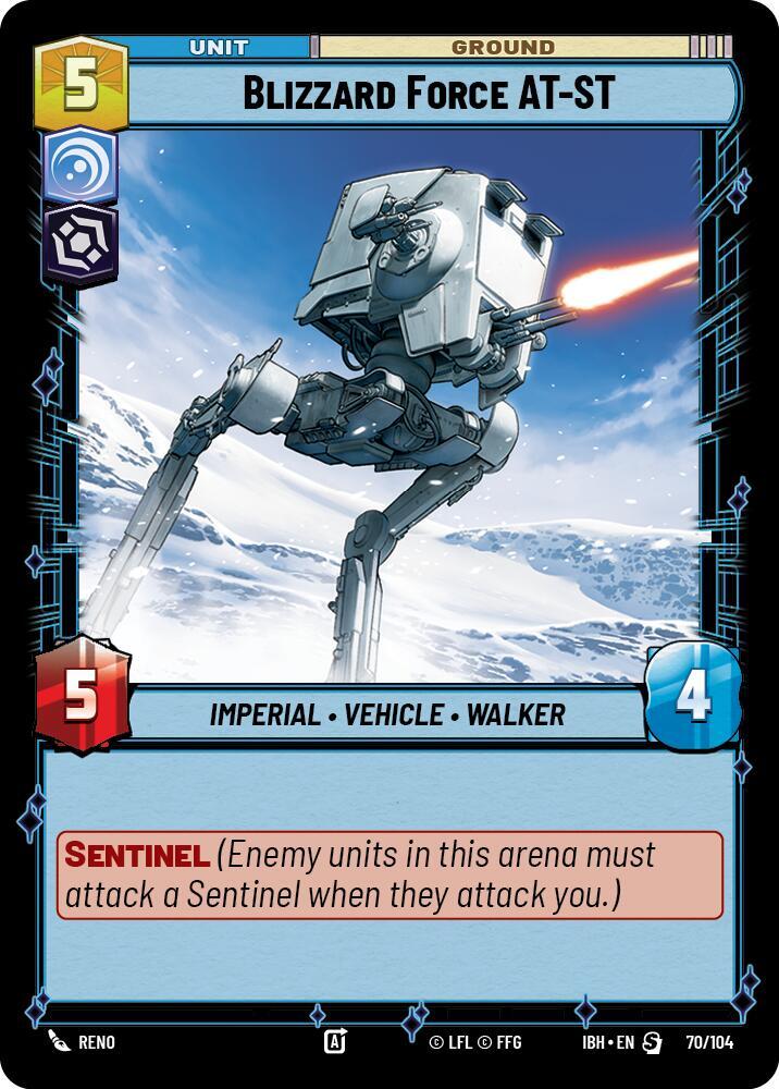 Blizzard Force AT-ST (70/104) [Intro Battle: Hoth]