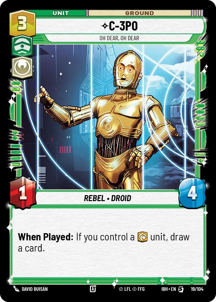 C-3PO - Oh Dear, Oh Dear (19/104) [Intro Battle: Hoth]