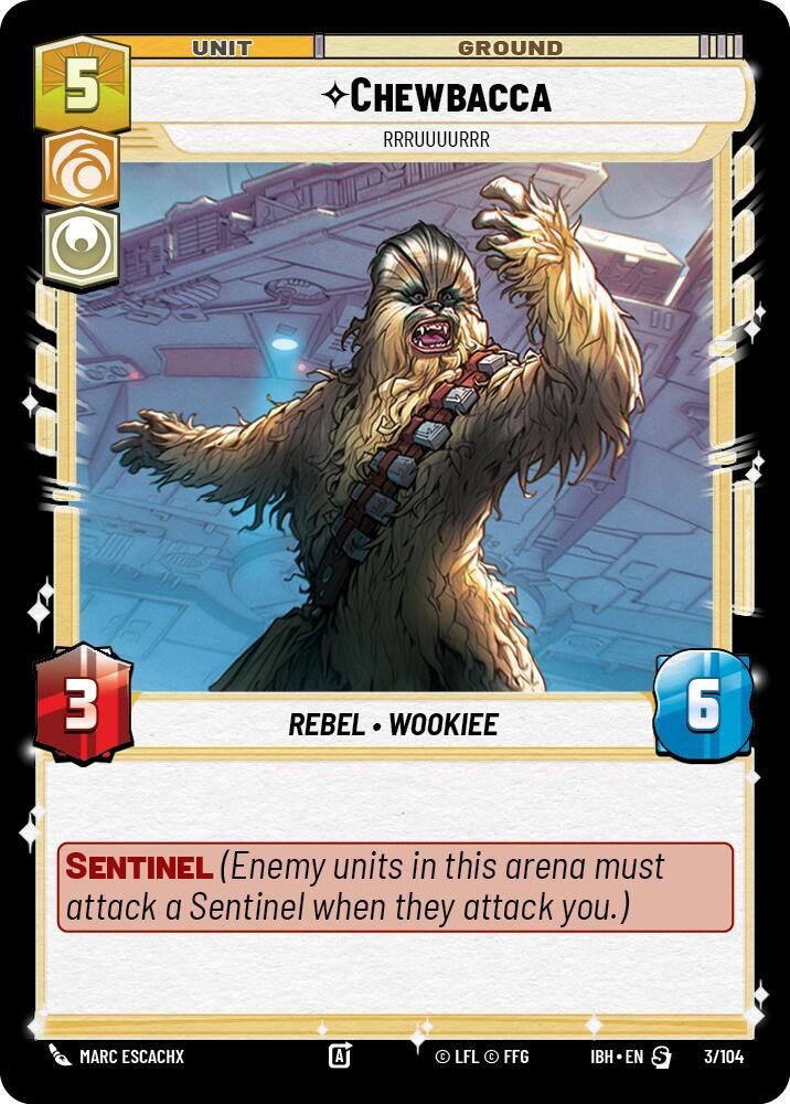 Chewbacca - Rrruuuurrr (3/104) [Intro Battle: Hoth]