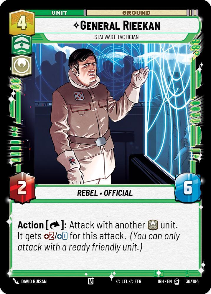 General Rieekan - Stalwart Tactician (36/104) [Intro Battle: Hoth]