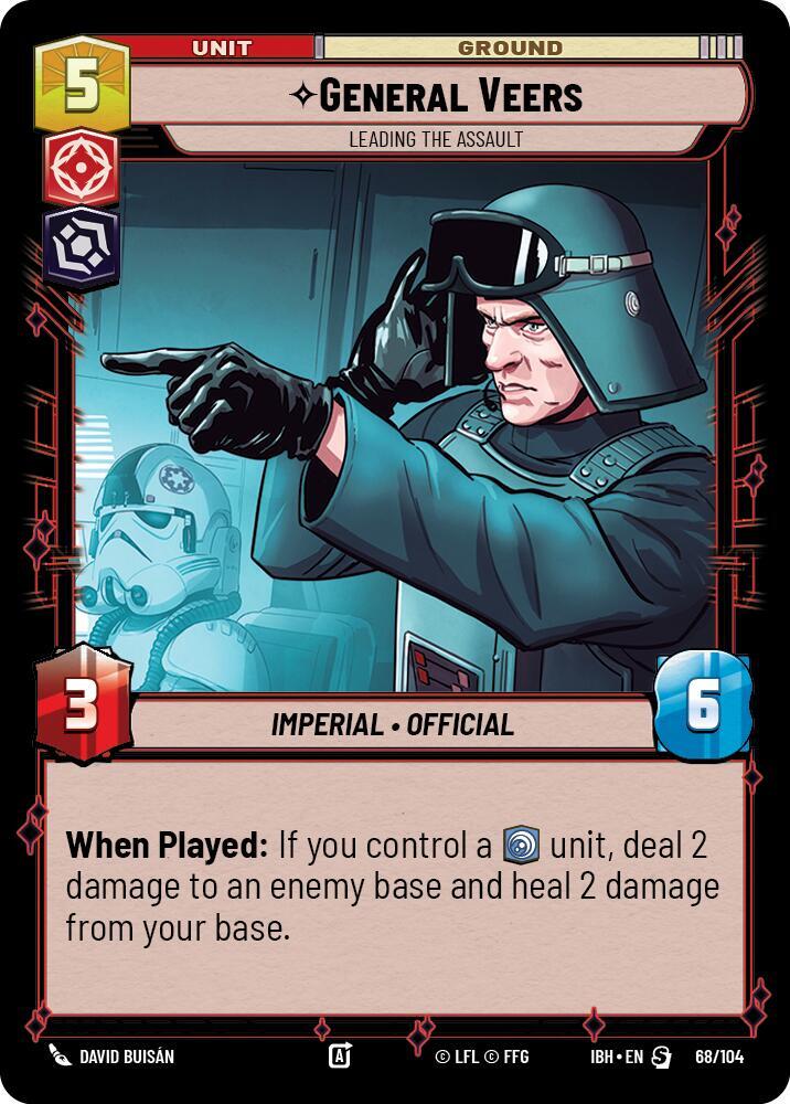 General Veers - Leading the Assault (68/104) [Intro Battle: Hoth]