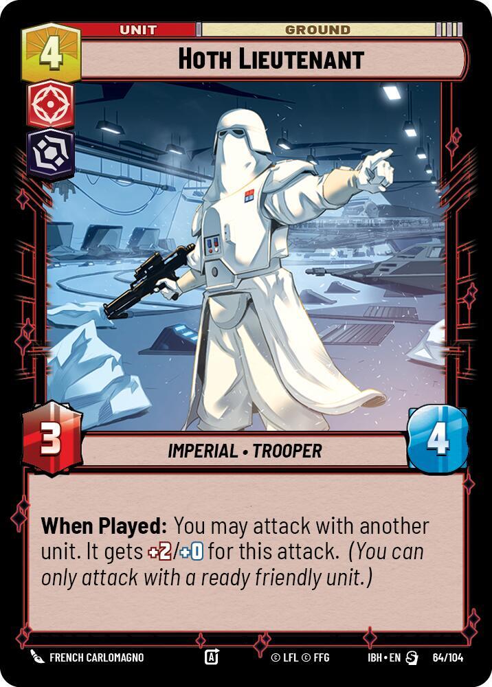 Hoth Lieutenant (64/104) [Intro Battle: Hoth]