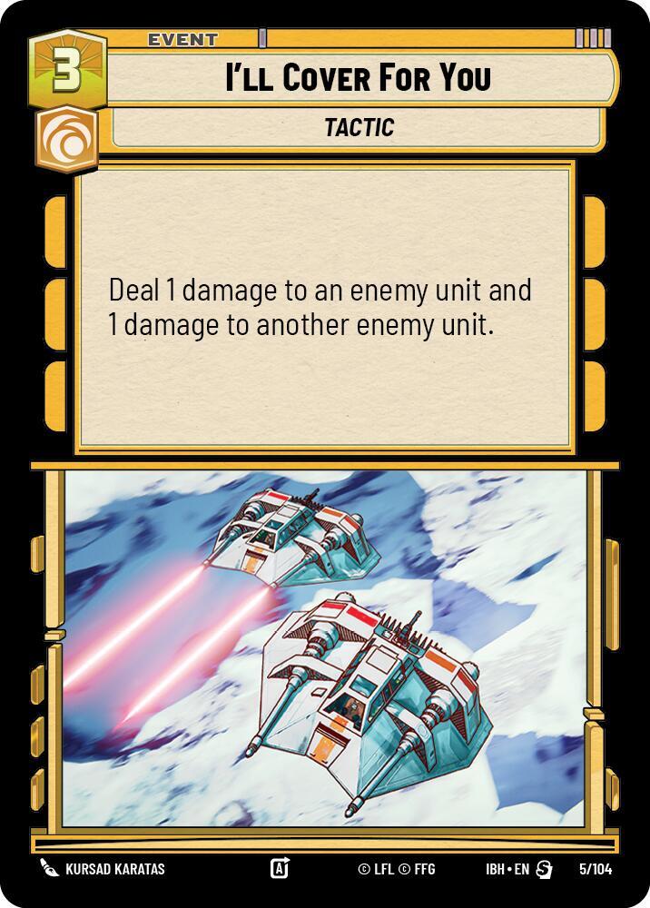 I'll Cover For You (5/104) [Intro Battle: Hoth]