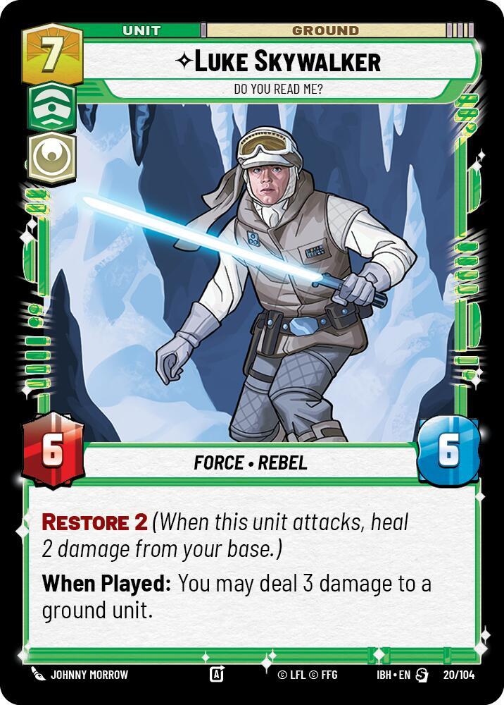 Luke Skywalker - Do You Read Me? (20/104) [Intro Battle: Hoth]