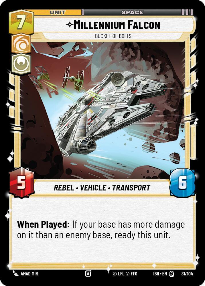 Millennium Falcon - Bucket of Bolts (31/104) [Intro Battle: Hoth]