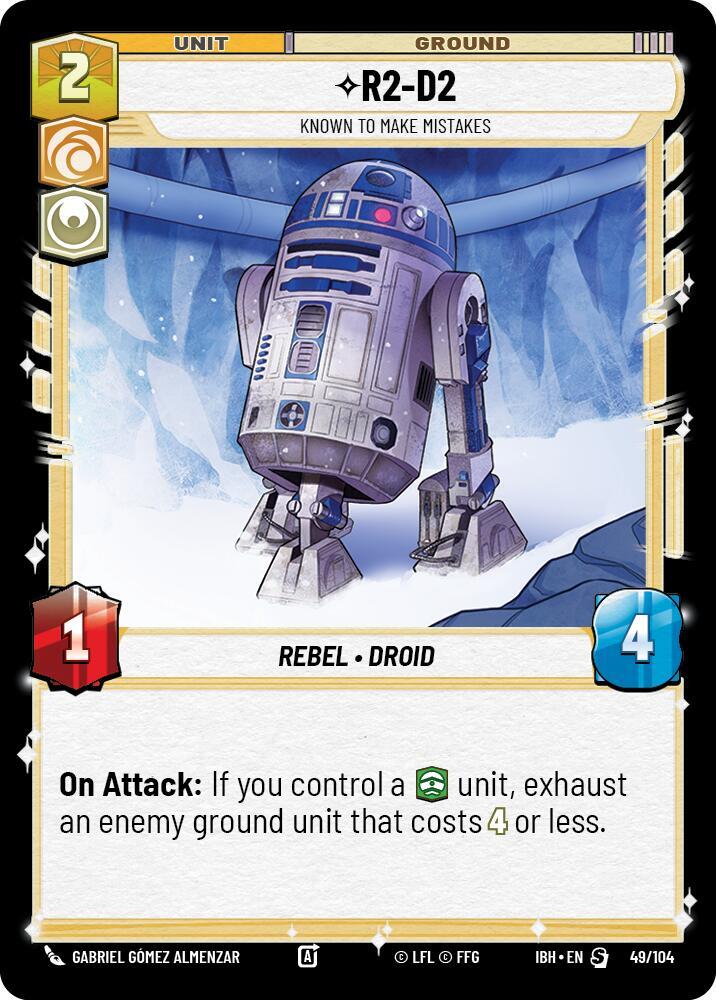 R2-D2 - Known to Make Mistakes (49/104) [Intro Battle: Hoth]
