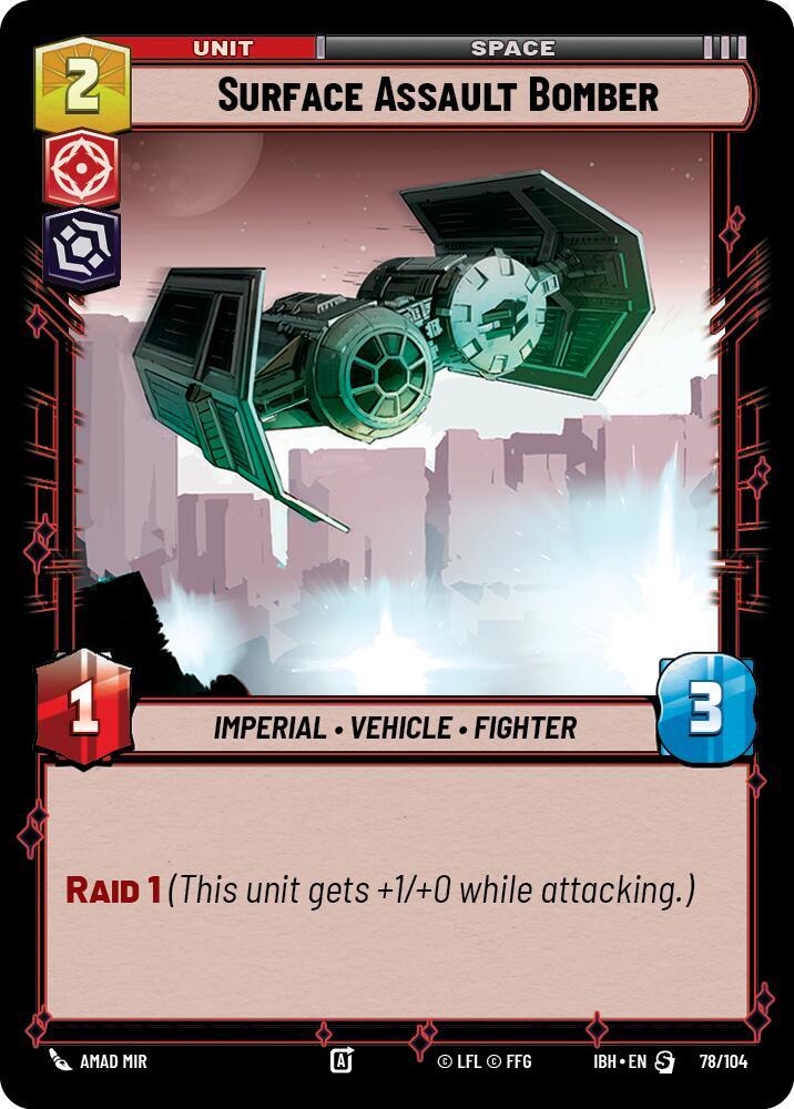 Surface Assault Bomber (78/104) [Intro Battle: Hoth]