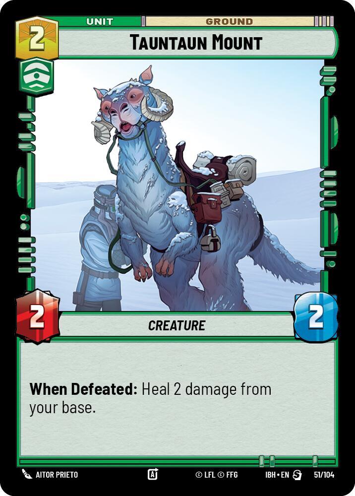 Tauntaun Mount (51/104) [Intro Battle: Hoth]