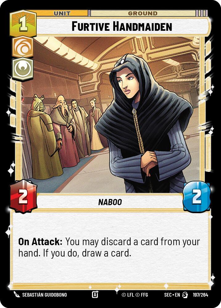 Furtive Handmaiden (197/264) [Secrets of Power]