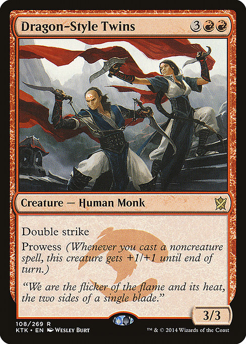 Dragon-Style Twins (108) [Khans of Tarkir]