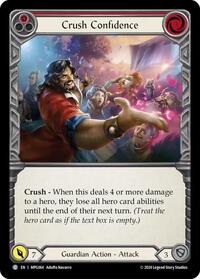 Crush Confidence (Red) (MPG064) [Mastery Pack Guardian]
