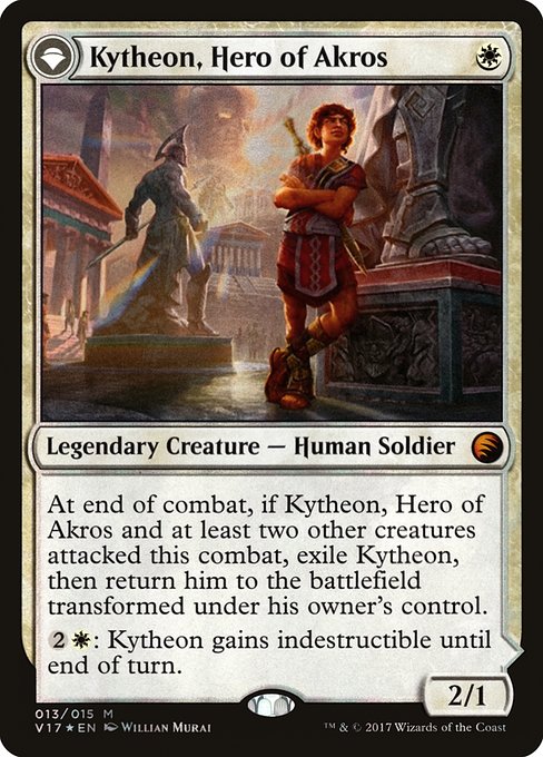 Kytheon, Hero of Akros // Gideon, Battle-Forged (13) [From the Vault: Transform]