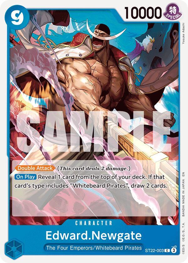Edward.Newgate (ST22-003) [Starter Deck 22: Ace & Newgate]